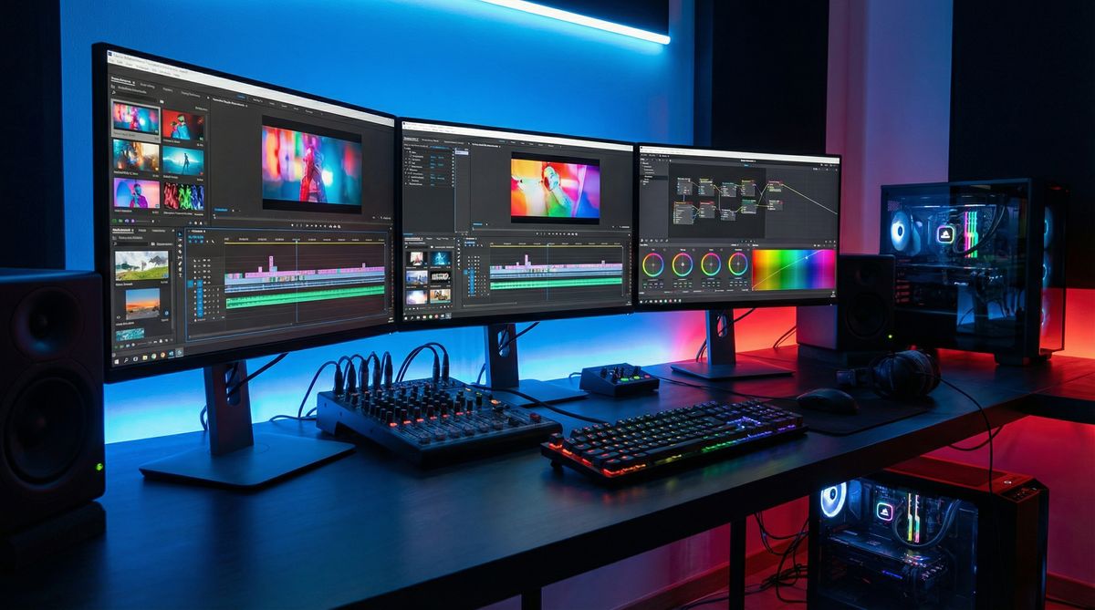 抖荫-专业视频剪辑工作台展示