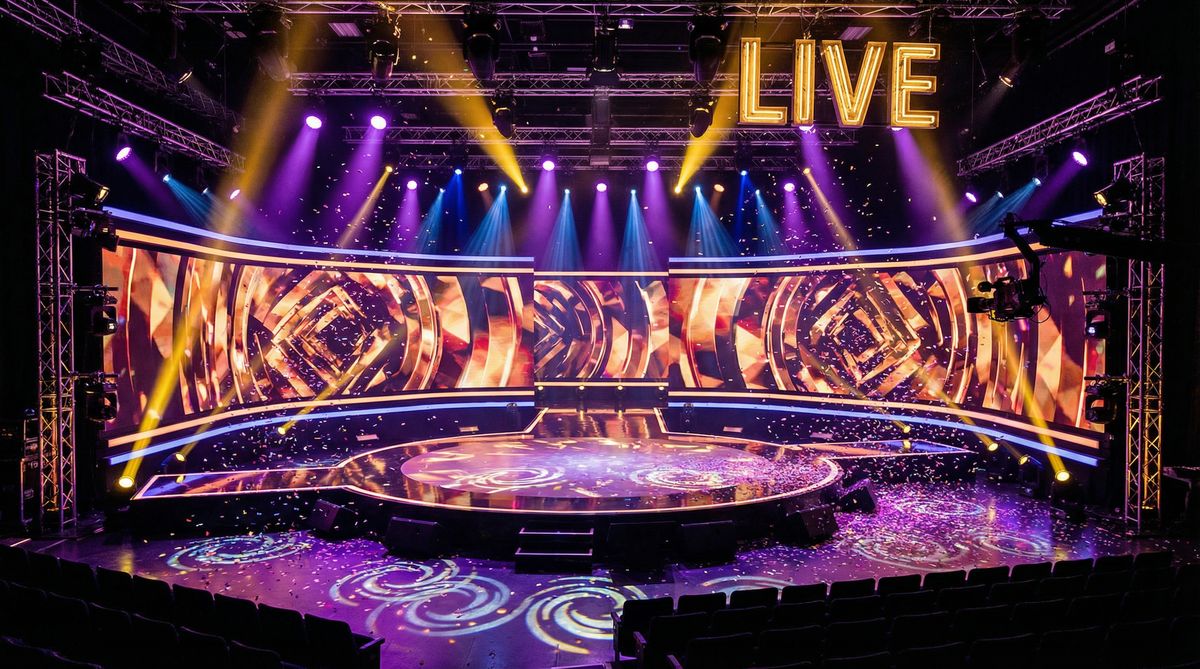 抖荫-综艺舞台灯光视频